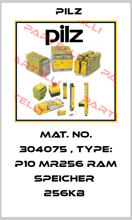 Mat. No. 304075 , Type: P10 MR256 RAM SPEICHER  256KB  Pilz