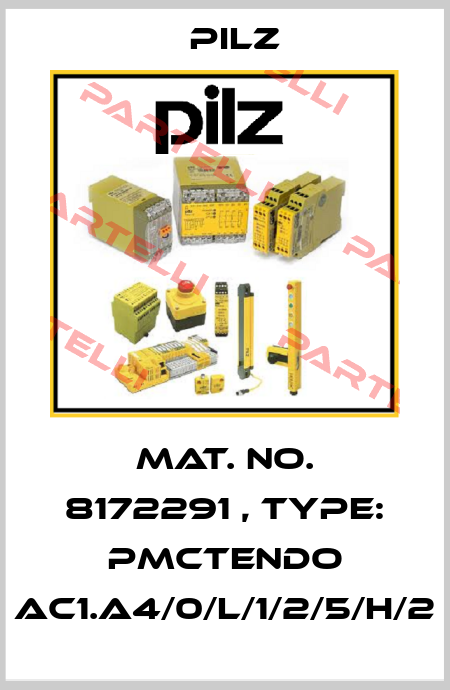 Mat. No. 8172291 , Type: PMCtendo AC1.A4/0/L/1/2/5/H/2 Pilz