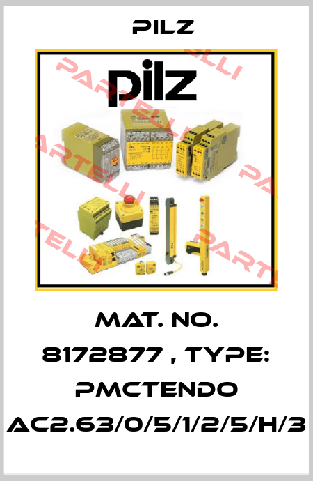 Mat. No. 8172877 , Type: PMCtendo AC2.63/0/5/1/2/5/H/3 Pilz