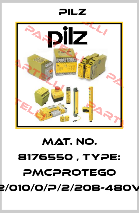 Mat. No. 8176550 , Type: PMCprotego D.12/010/0/P/2/208-480VAC Pilz