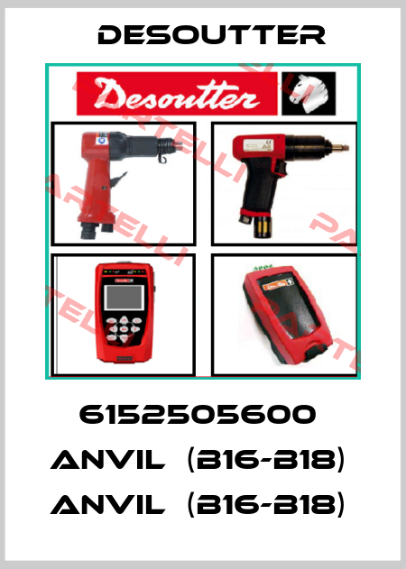6152505600  ANVIL  (B16-B18)  ANVIL  (B16-B18)  Desoutter