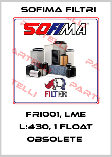 FRI001, LME L:430, 1 FLOAT obsolete  Sofima Filtri