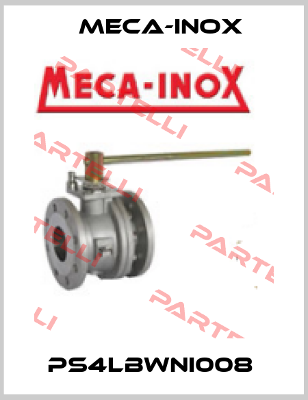 PS4LBWNI008  Meca-Inox