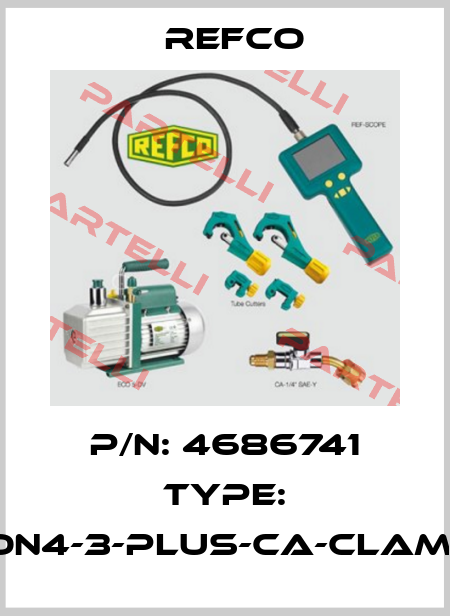 P/N: 4686741 Type: DIGIMON4-3-PLUS-CA-CLAMP-VAC Refco