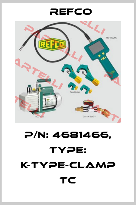 p/n: 4681466, Type: K-TYPE-CLAMP TC Refco