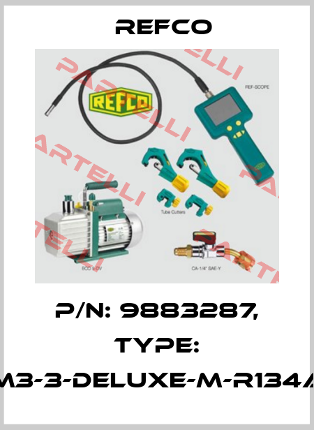 p/n: 9883287, Type: M3-3-DELUXE-M-R134a Refco