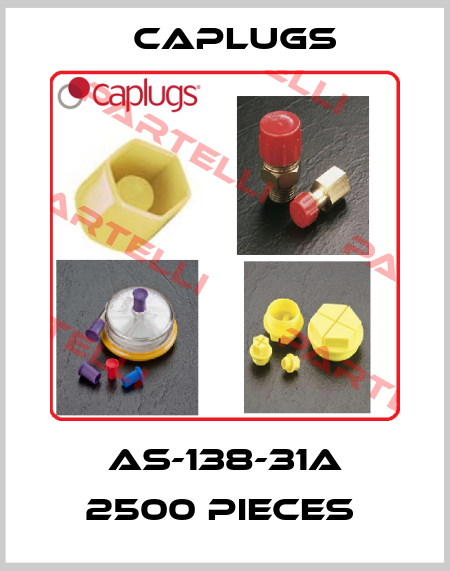 AS-138-31A 2500 Pieces  CAPLUGS