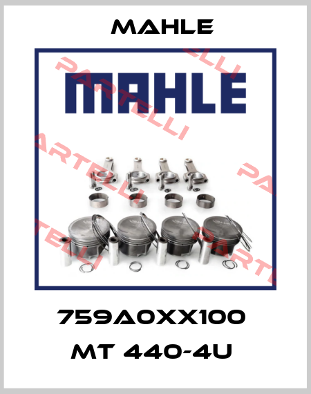 759A0XX100  MT 440-4u  Mahle