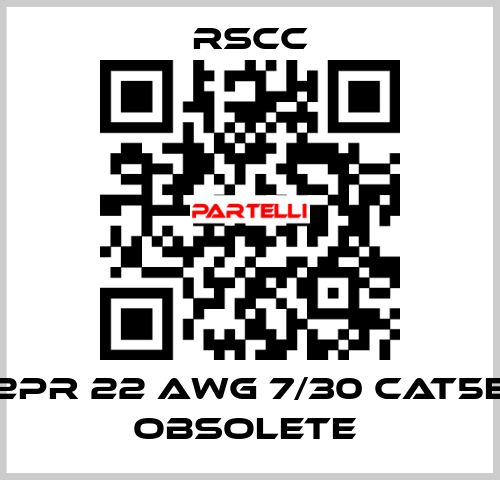 2PR 22 AWG 7/30 CAT5E obsolete  RSCC