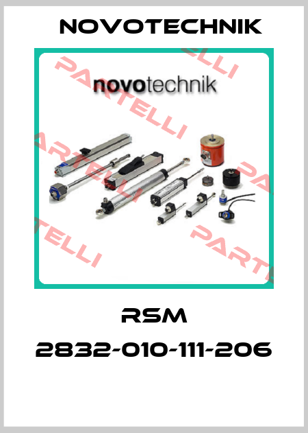 RSM 2832-010-111-206  Novotechnik