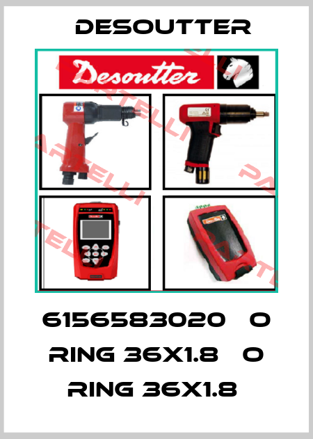 6156583020   O RING 36X1.8   O RING 36X1.8  Desoutter