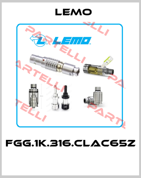FGG.1K.316.CLAC65Z  Lemo