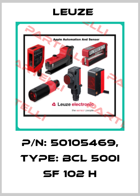 p/n: 50105469, Type: BCL 500i SF 102 H Leuze