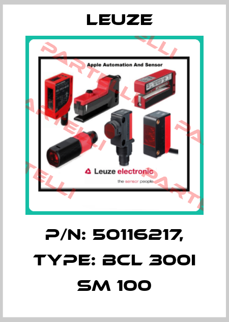 p/n: 50116217, Type: BCL 300i SM 100 Leuze