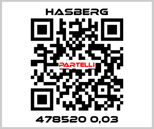 478520 0,03 Hasberg