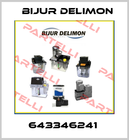 643346241  Bijur Delimon