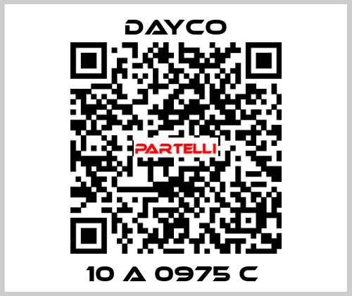 10 A 0975 C  Dayco