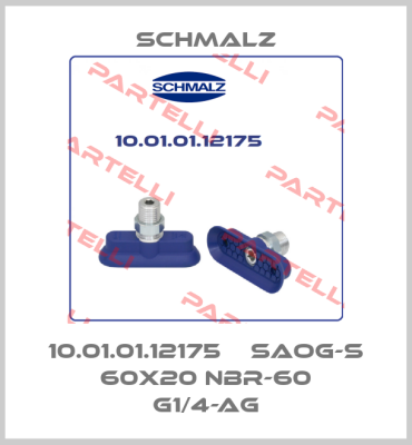 10.01.01.12175    SAOG-S 60x20 NBR-60 G1/4-AG Schmalz