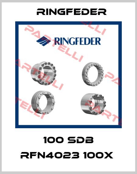 100 SDB RFN4023 100X  Ringfeder