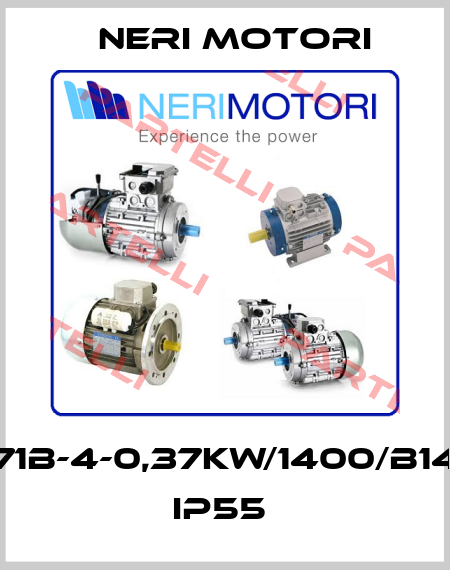 71B-4-0,37KW/1400/B14 IP55  Neri Motori