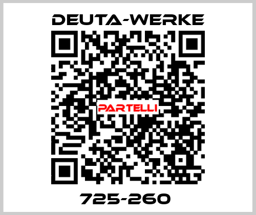 725-260  Deuta-Werke