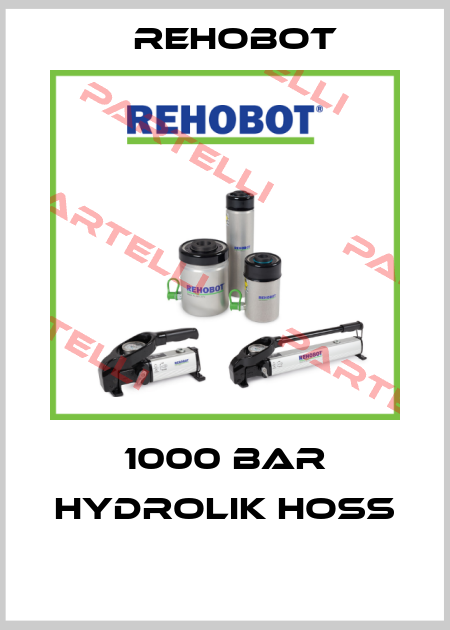 1000 BAR HYDROLIK HOSS  Rehobot