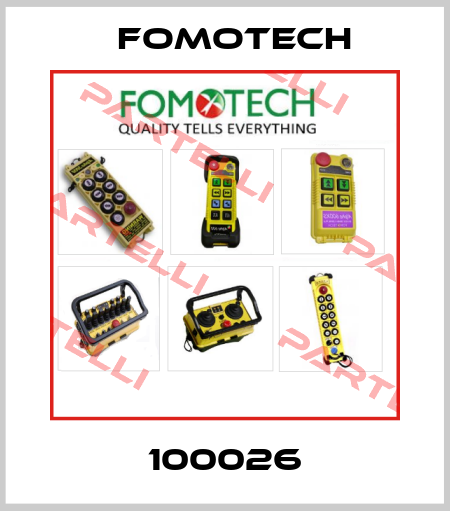100026 Fomotech