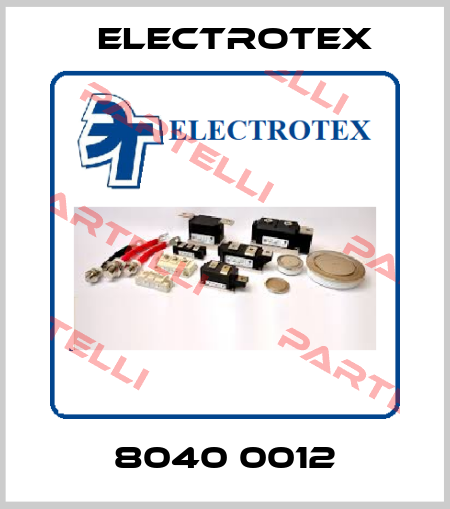8040 0012 Electrotex