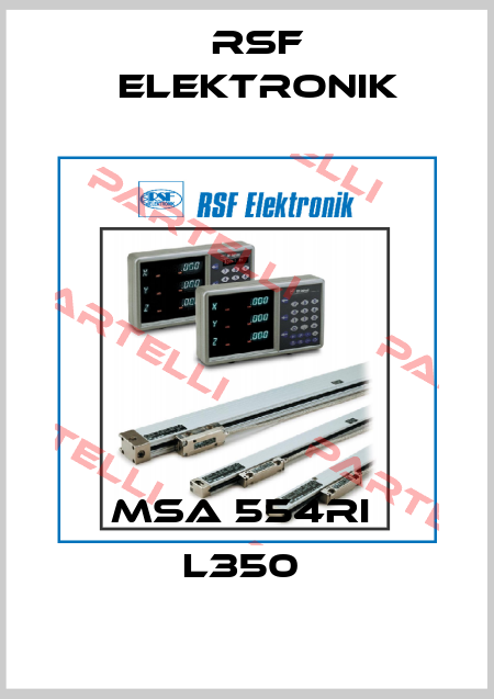 MSA 554ri  l350  Rsf Elektronik