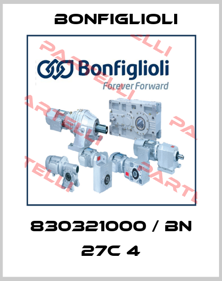 830321000 / BN 27C 4 Bonfiglioli