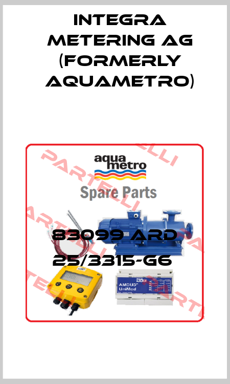 83099 ARD 25/3315-G6  Integra Metering AG (formerly Aquametro)