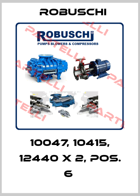 10047, 10415, 12440 X 2, POS. 6  Robuschi