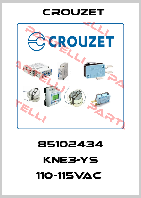 85102434 KNE3-YS 110-115VAC  Crouzet