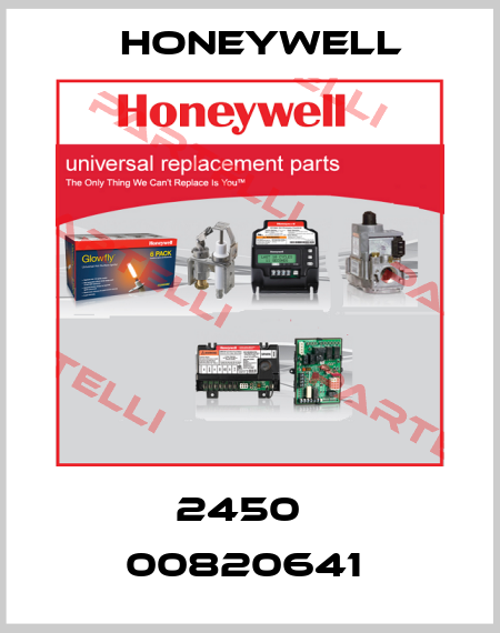 2450   00820641  Honeywell
