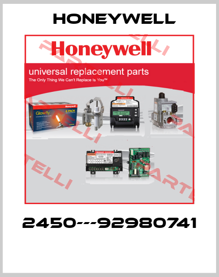 2450---92980741  Honeywell