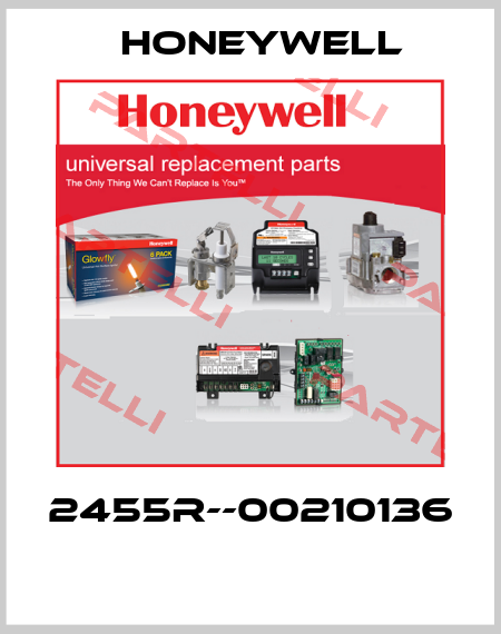 2455R--00210136  Honeywell