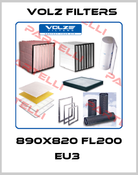 890X820 FL200 EU3  Volz Filters
