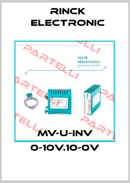 MV-U-INV 0-10V.10-0V Rinck Electronic