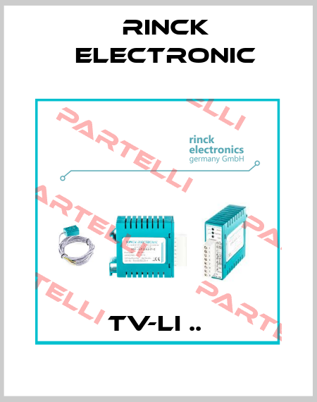 TV-LI ..  Rinck Electronic