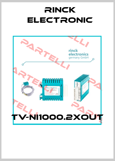 TV-NI1000.2xOUT  Rinck Electronic