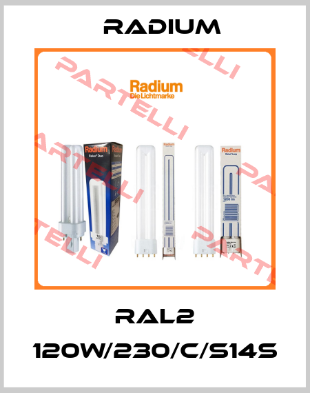 RAL2 120W/230/C/S14S Radium