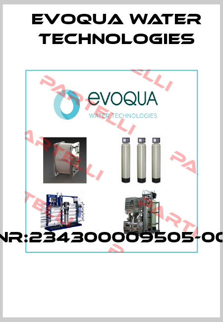 SNR:234300009505-000  Evoqua Water Technologies