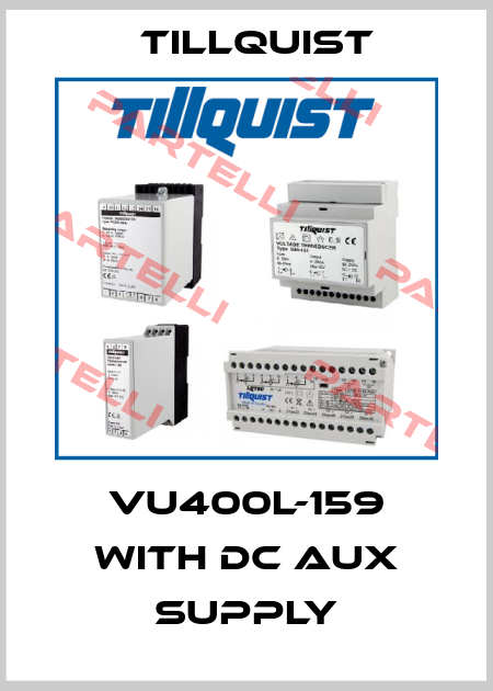 VU400L-159 with DC aux supply Tillquist