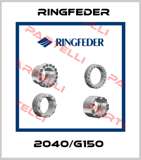 2040/G150  Ringfeder