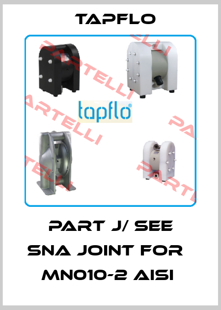 part J/ see sna joint for   MN010-2 AISI  Tapflo
