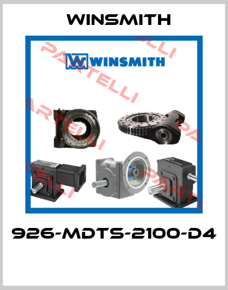 926-MDTS-2100-D4  Winsmith