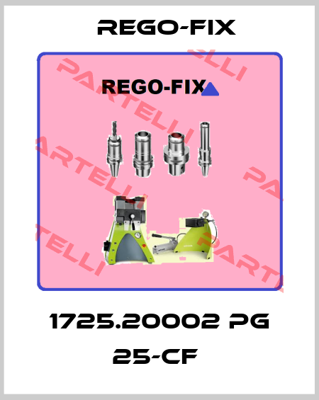 1725.20002 PG 25-CF  Rego-Fix