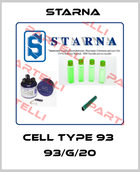 Cell Type 93  93/G/20 STARNA
