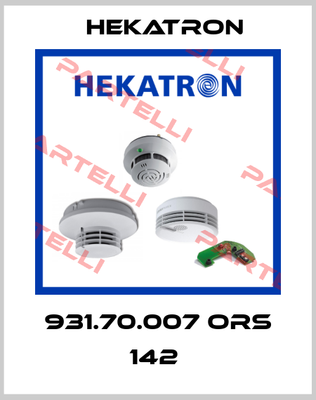 931.70.007 ORS 142  Hekatron