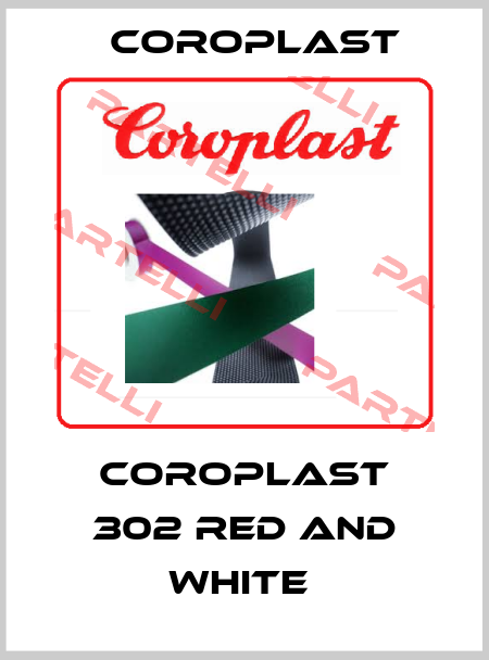 Coroplast 302 red and white  Coroplast